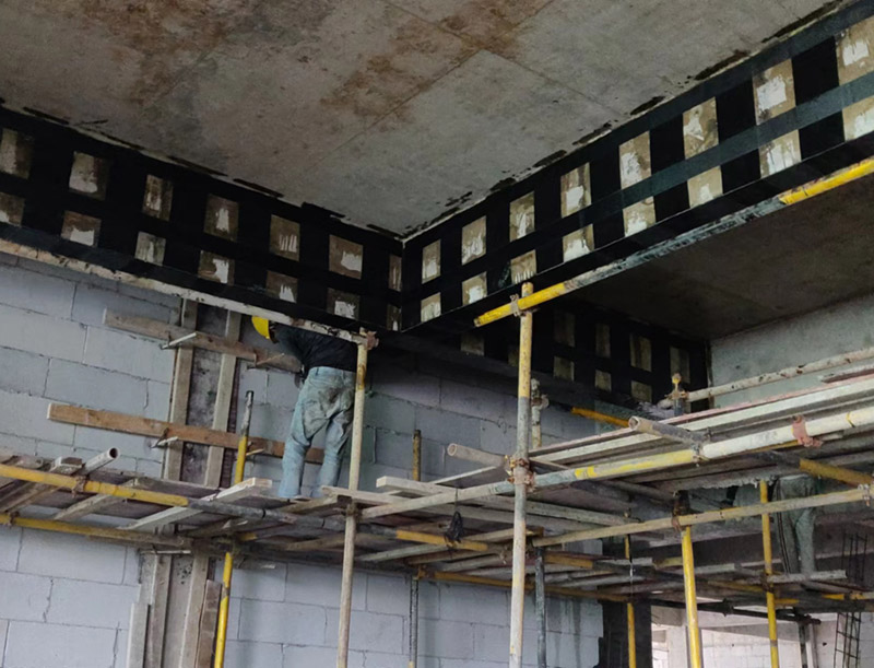 杭州加固-梁碳布加固