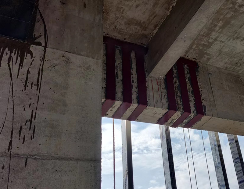 杭州加固-梁節(jié)點粘鋼