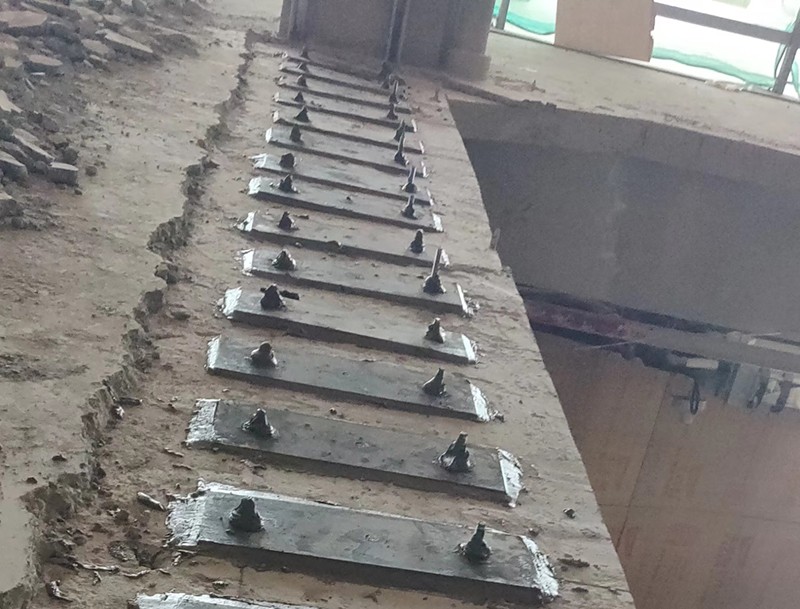 杭州加固-部分框架梁、板切除后、進(jìn)行加固法